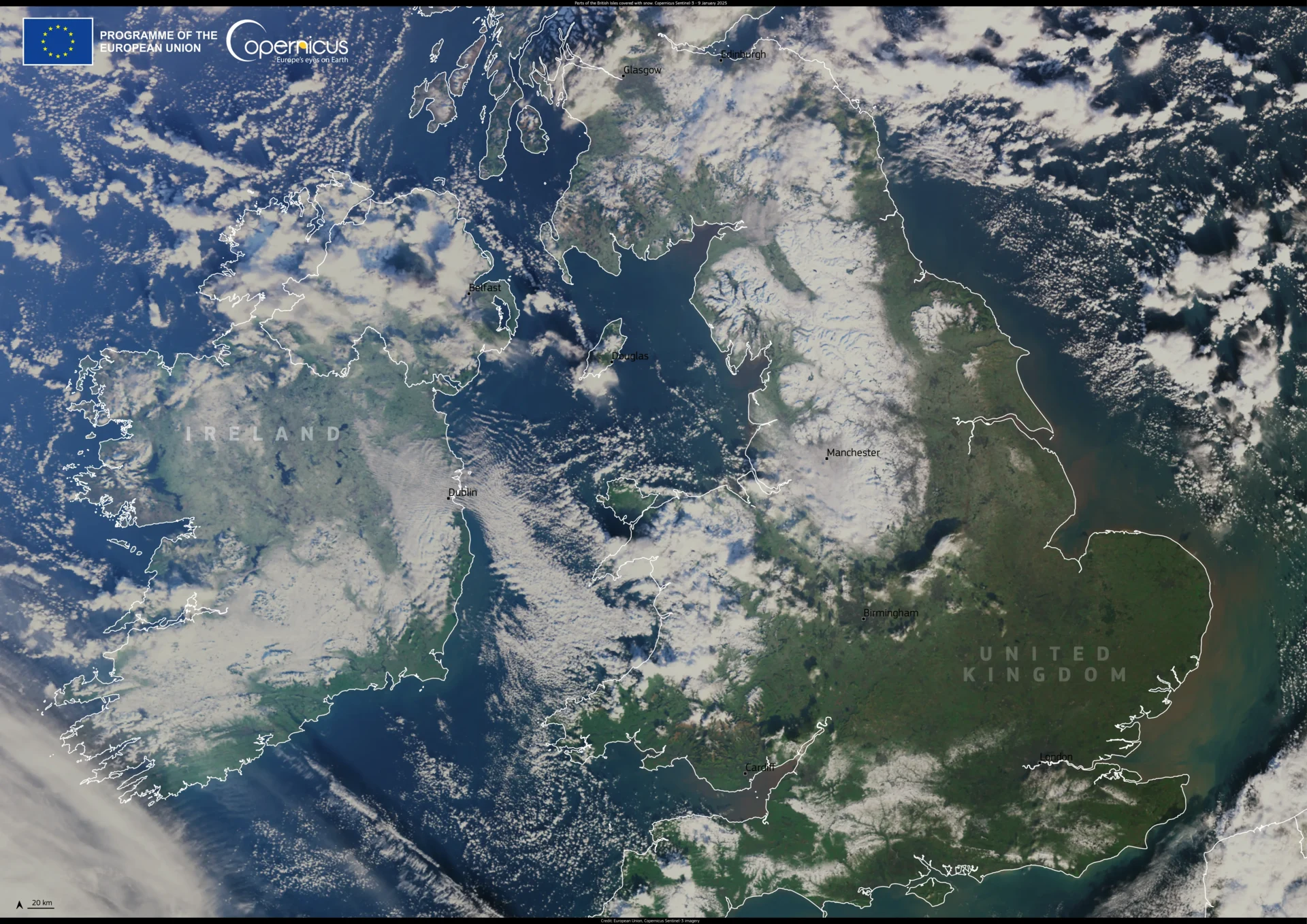 Sentinel-3C Orbit Activation: First Global Data Inbound