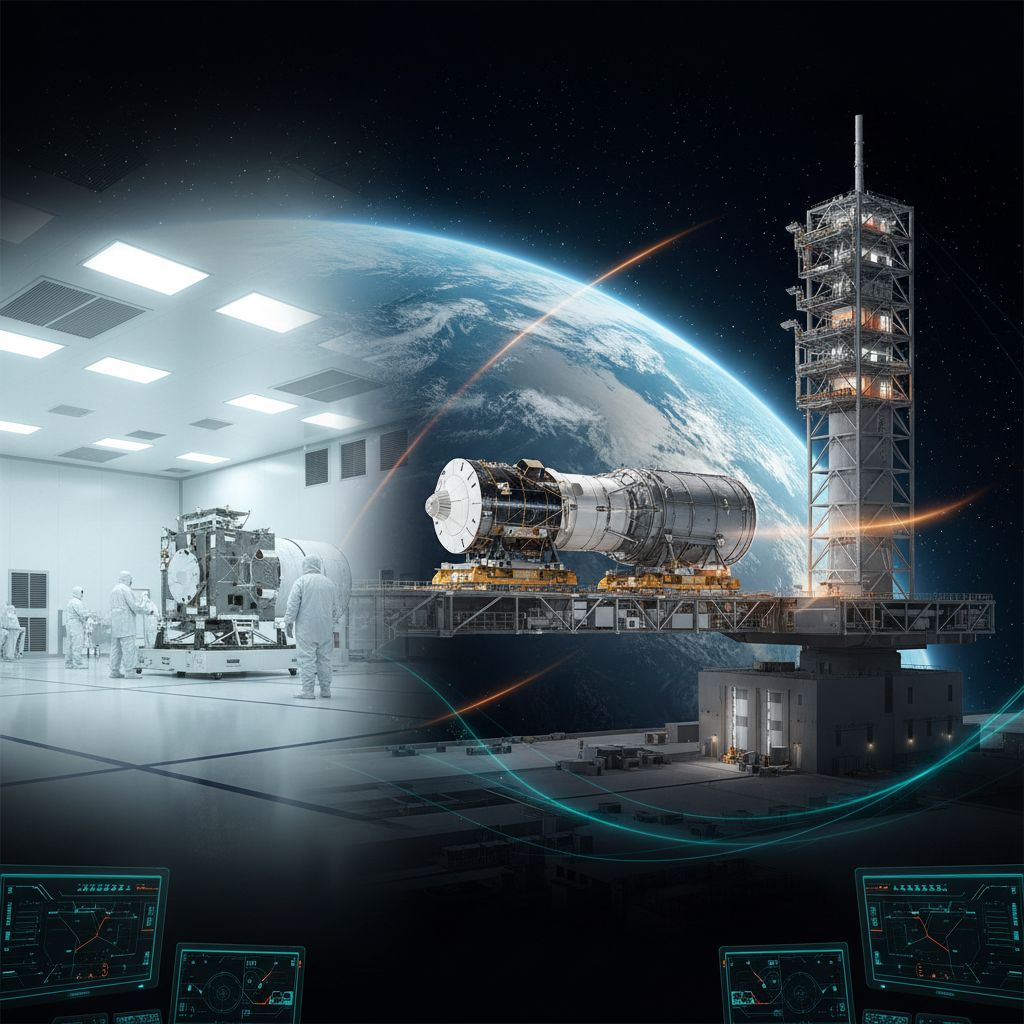 Orbital Readiness: MTG-I2 Transitions from Cleanroom to Launch Configuration