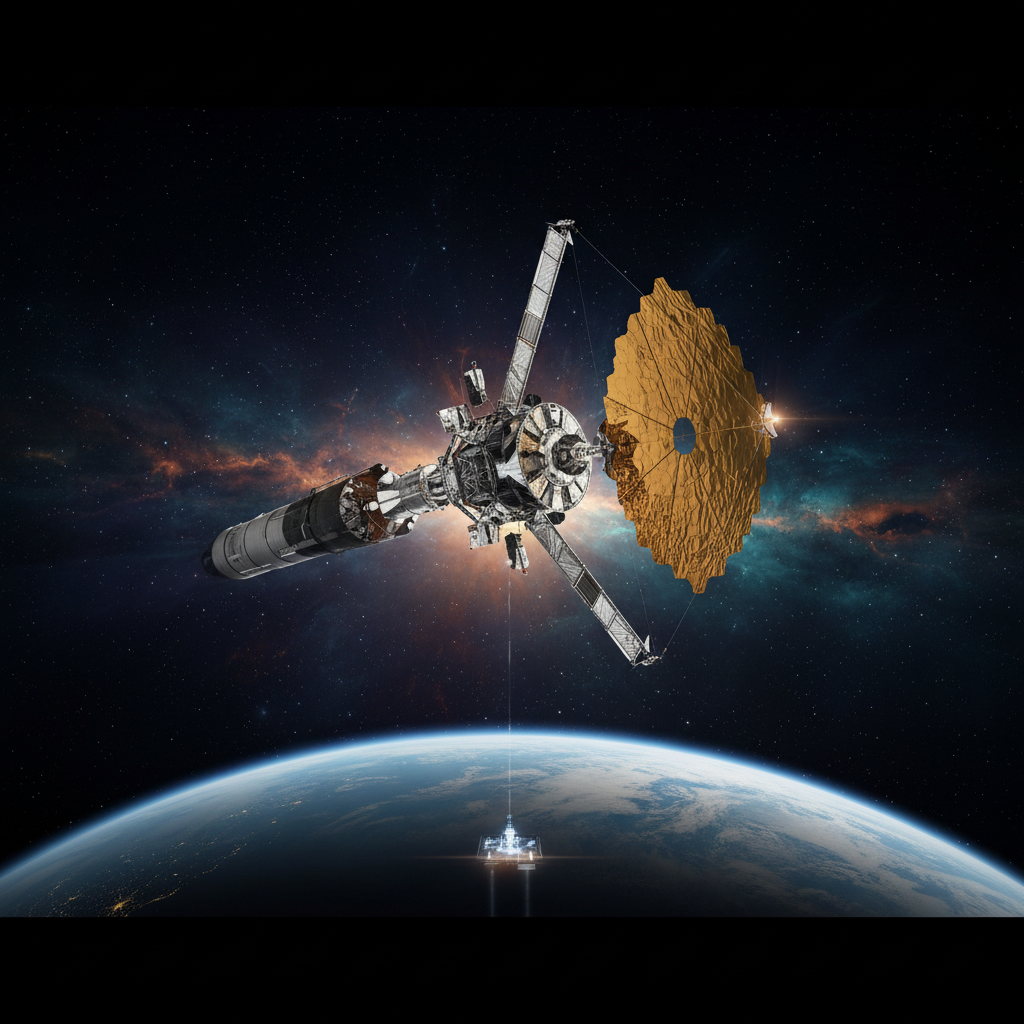 Roman Space Telescope Deploys for Deep-Space Transit