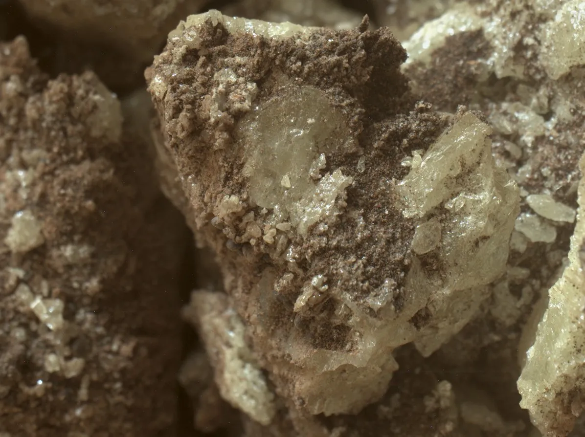 Curiosity Discovers Elemental Sulfur Field on Mars