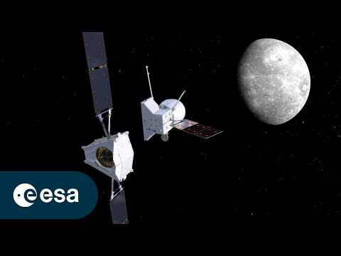 BepiColombo Discards Transfer Module for Final Mercury Approach