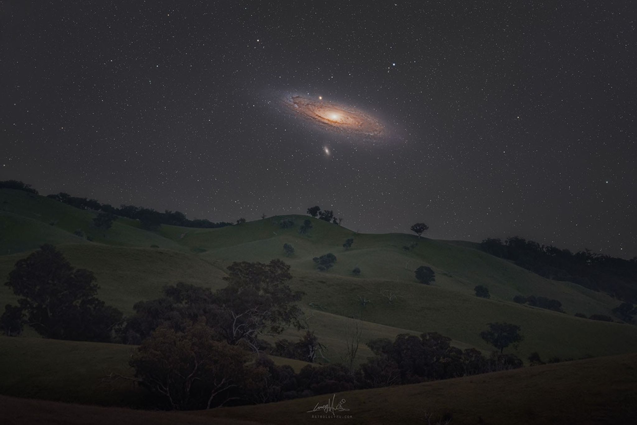 Observer Profile: Andromeda Visible in Southern Hemisphere Spring