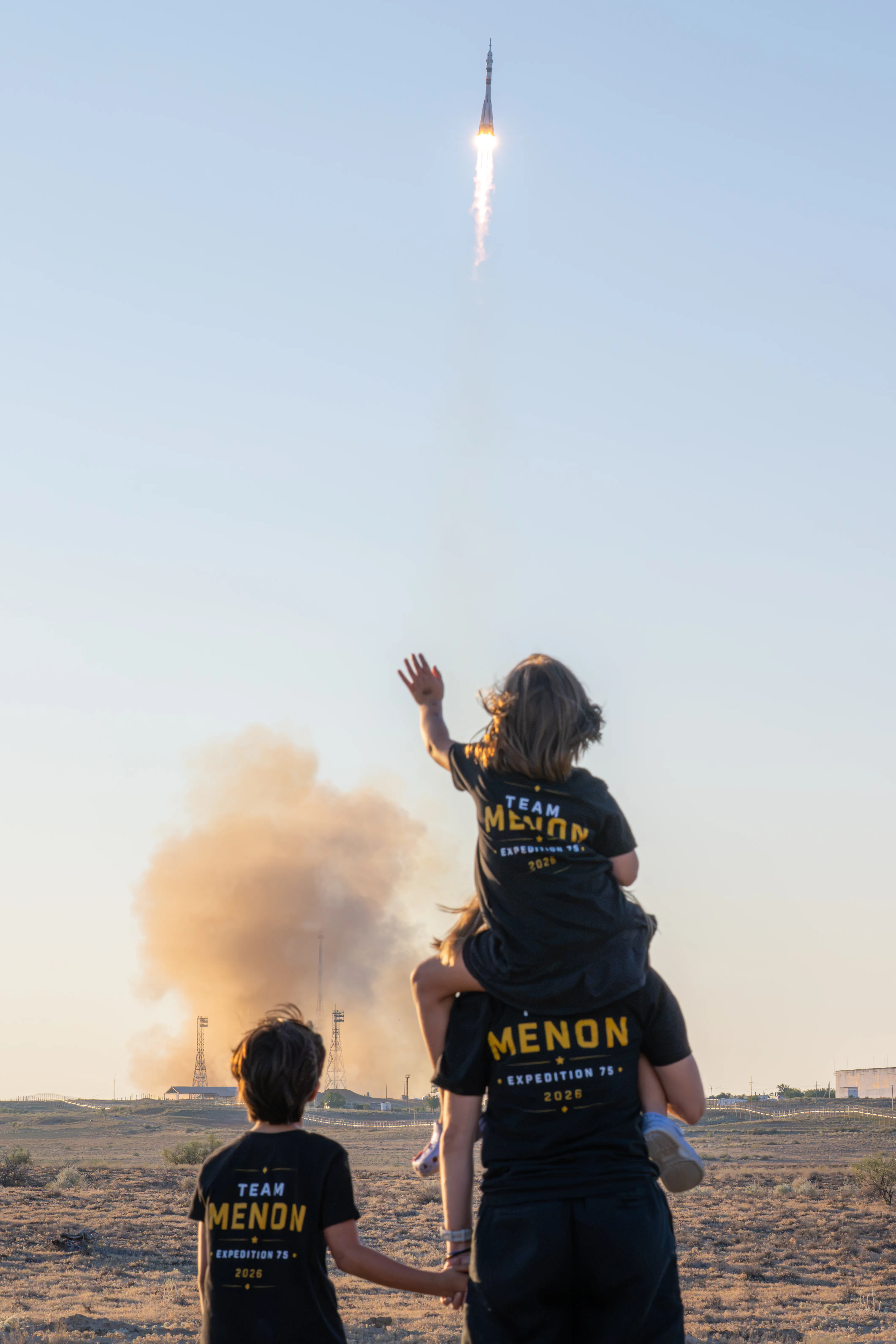 Anil Menon Deploys to ISS for Long-Duration Orbit