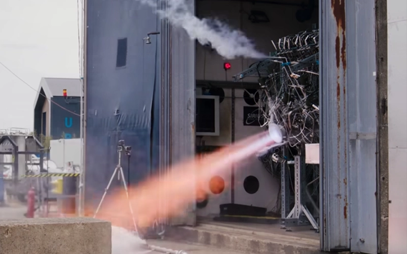 Ignition Confirmed: Sirius Space Fires Full STAR-1 Engine