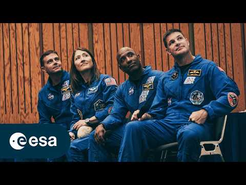 Artemis II Crew Inspects Deep-Space Hardware at ESA ESTEC