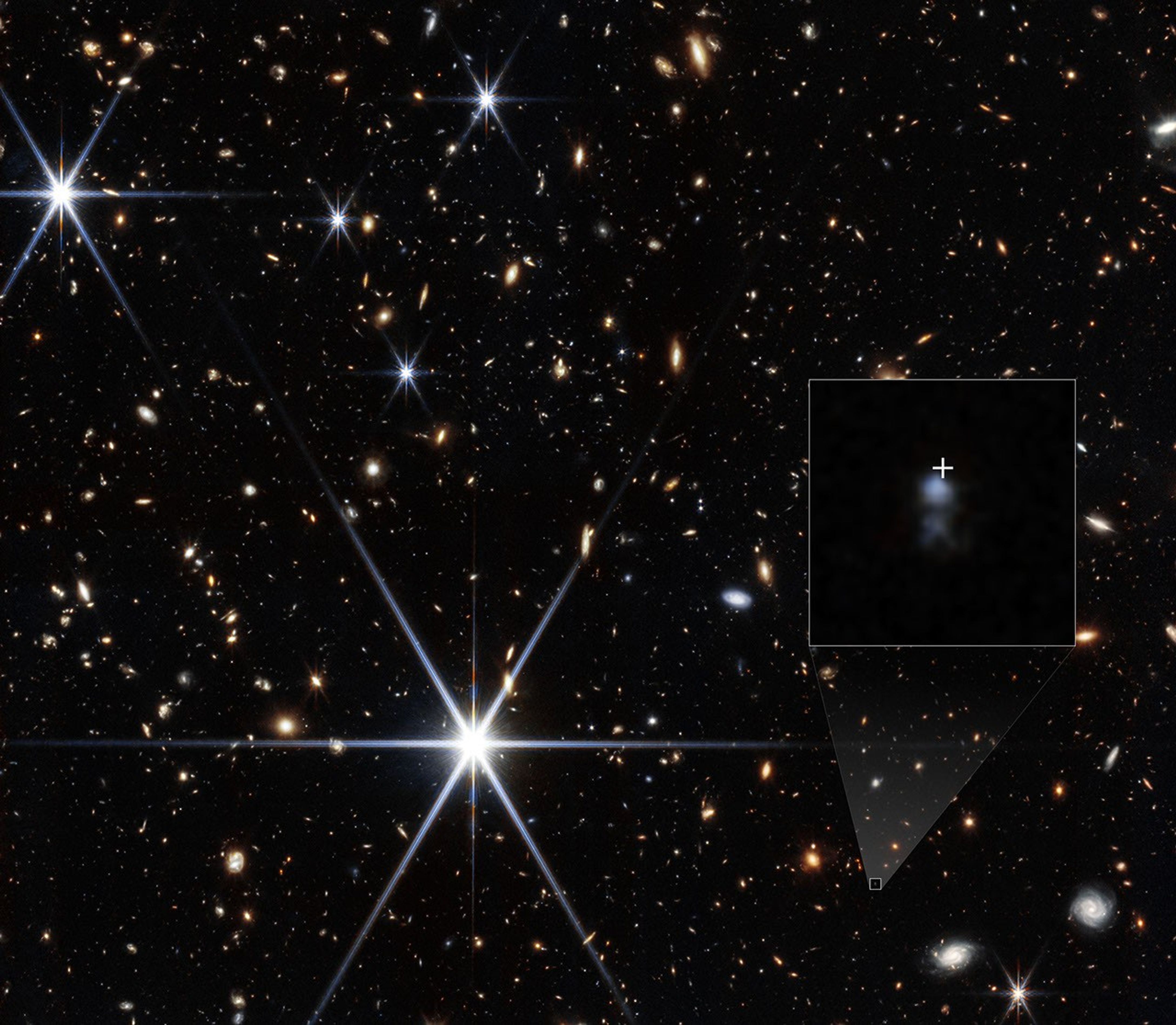 Webb Triangulates Farthest Fast Radio Burst to Ancient Galactic Cluster