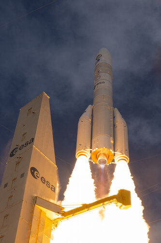 Liftoff as Ariane 6 takes flight for the first time