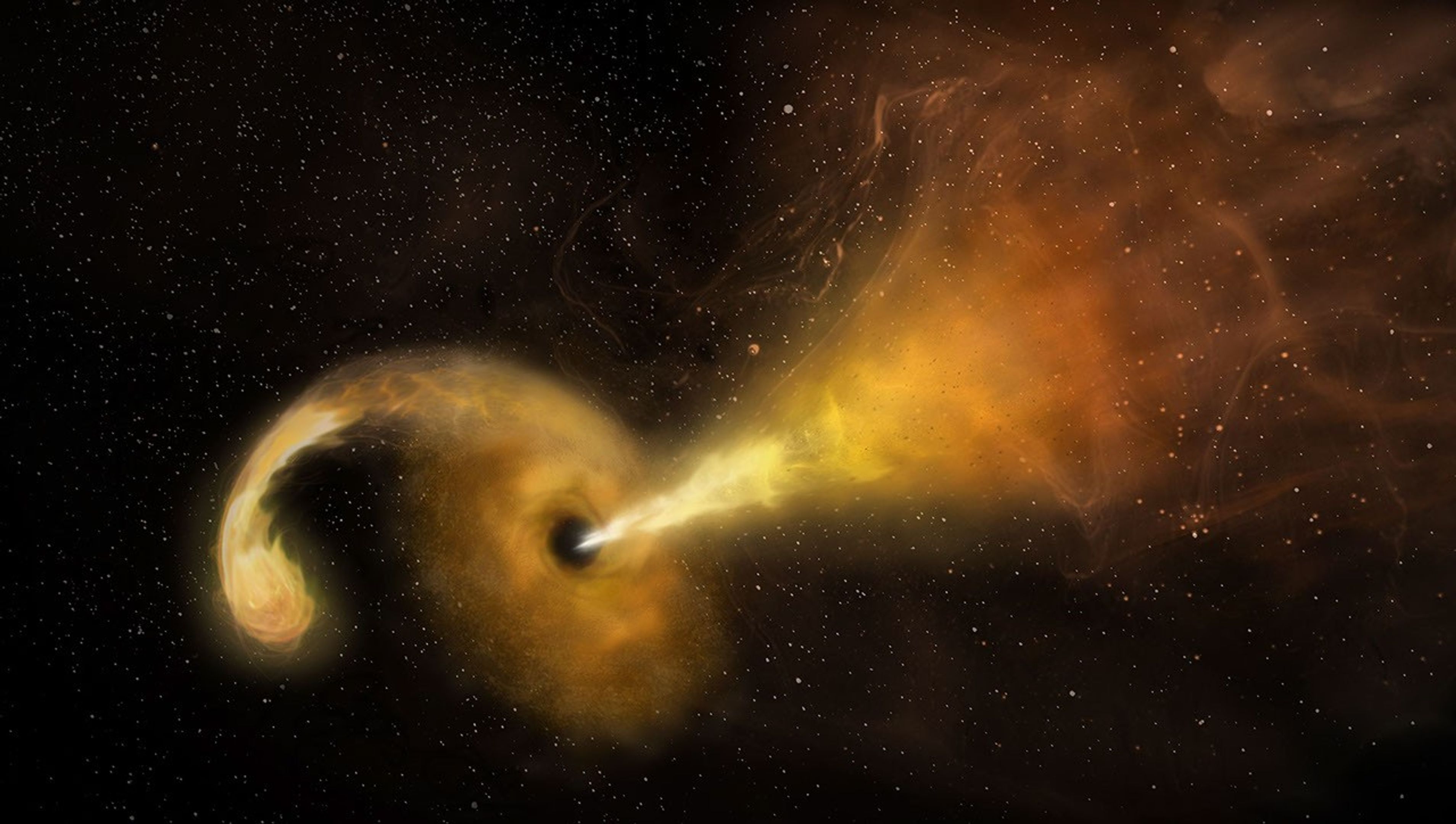 Swift Array Detects Rogue SMBH Consuming Stellar Mass