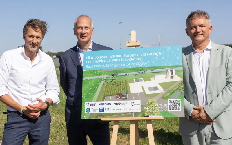 EAGLE-1 Quantum Ground Station Site Secured in Luxembourg