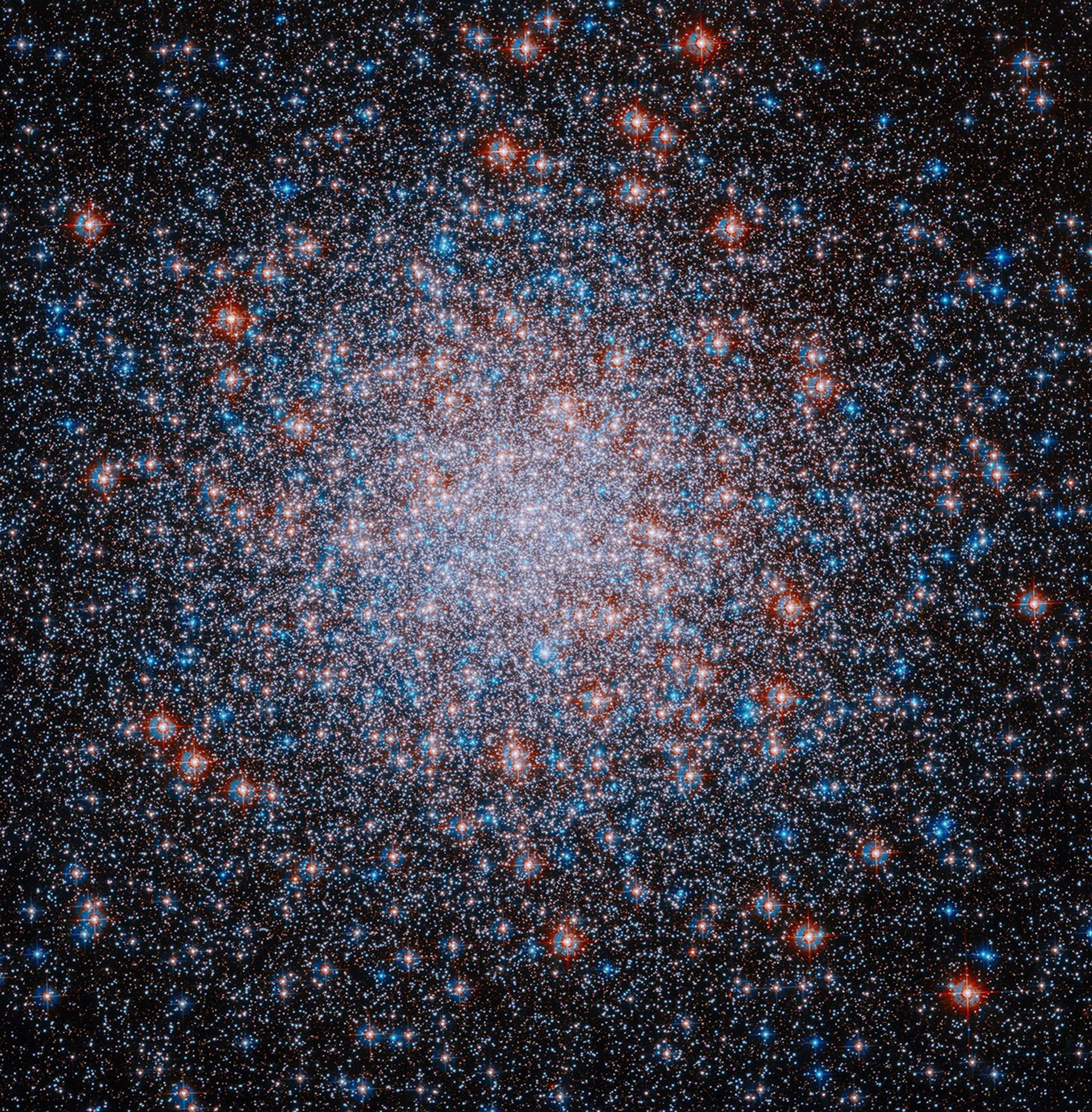 NASA’s Hubble Spots Star-Spangled Cosmic Scene