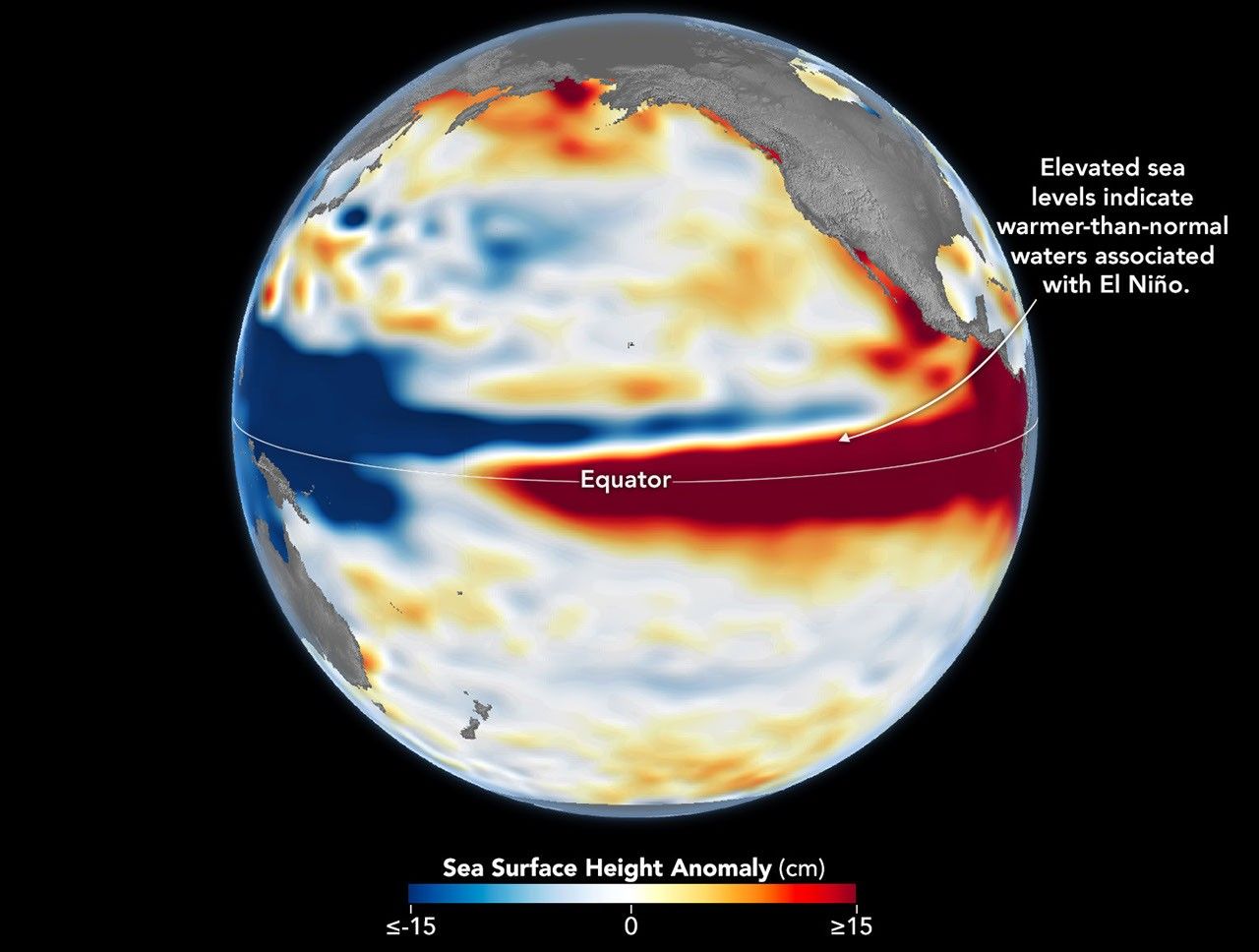 THERMAL ANOMALY: MAPPING THE EL NIÑO TEMPORAL SHIFT