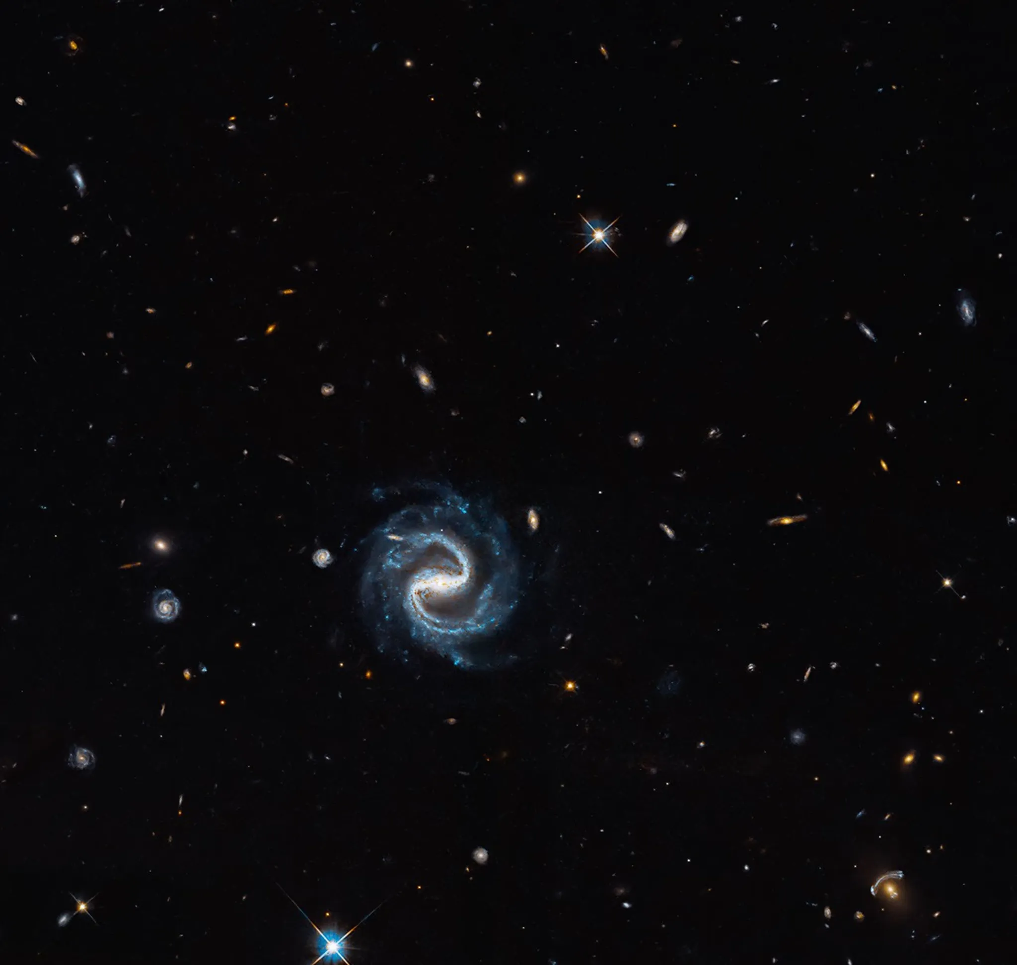 Data Handover: Hubble Scopes Cosmic Terrain for Roman Mission