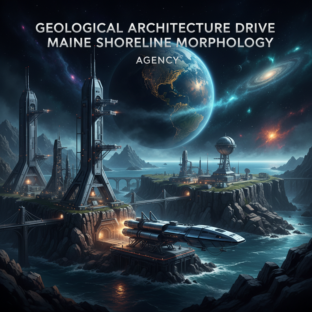 GEOLOGICAL ARCHITECTURE DRIVE MAINE SHORELINE MORPHOLOGY
