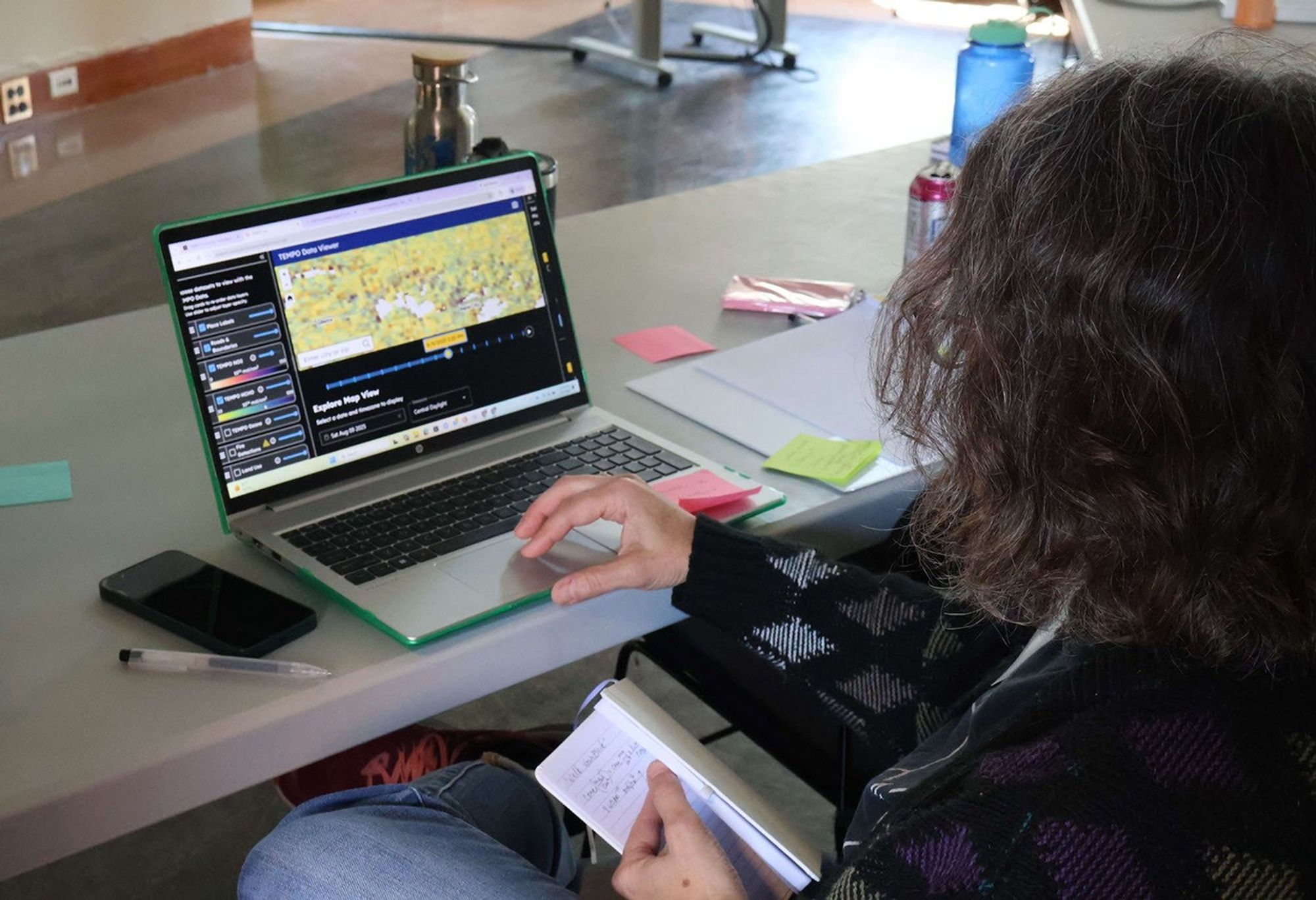 TEMPO Data Integration: Citizen Scientists Track Atmospheric Pollutants