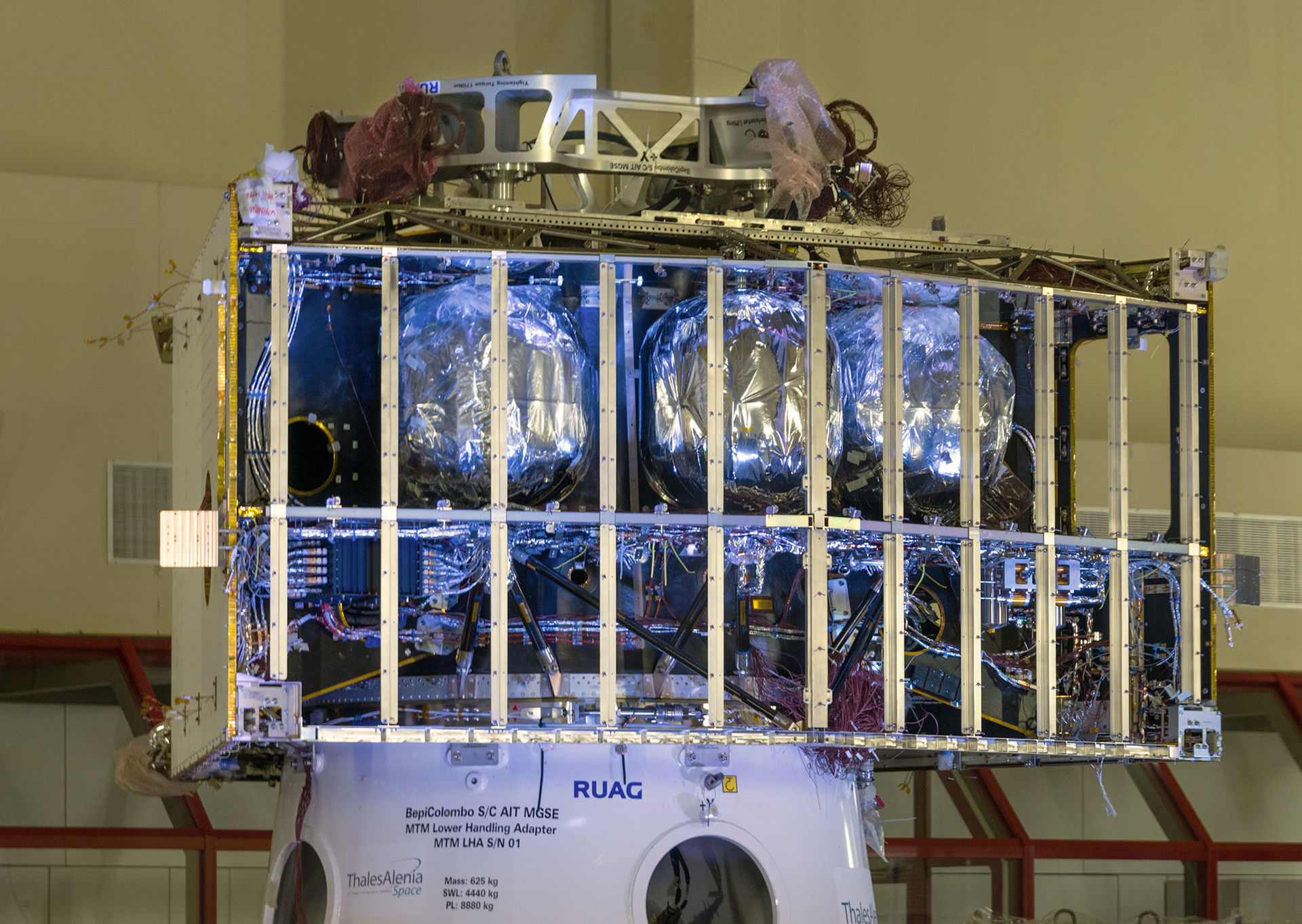 BepiColombo Discards Transfer Module for Final Mercury Approach