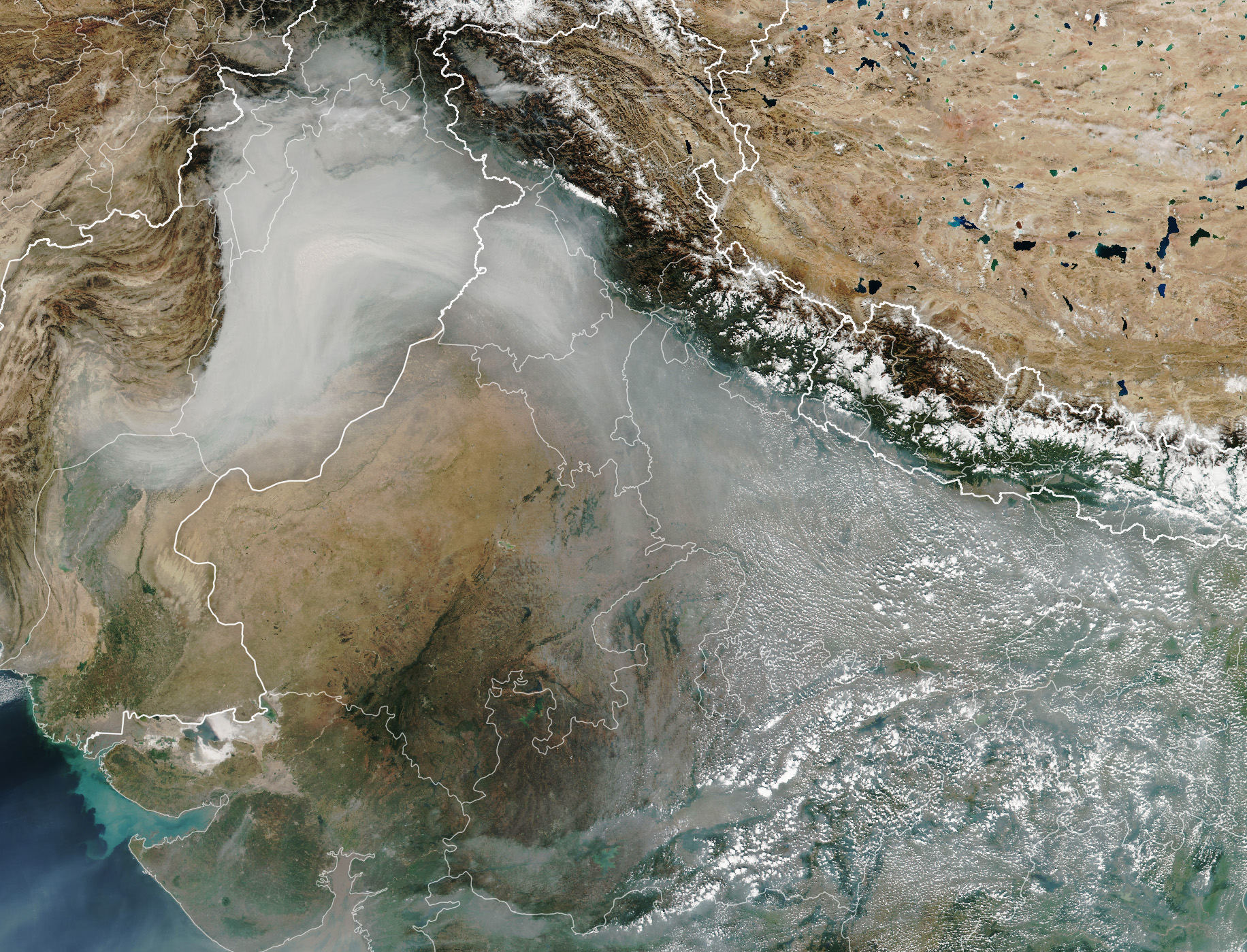 Orbital Analysis: Monsoon Surge Floods Gandak River Basin