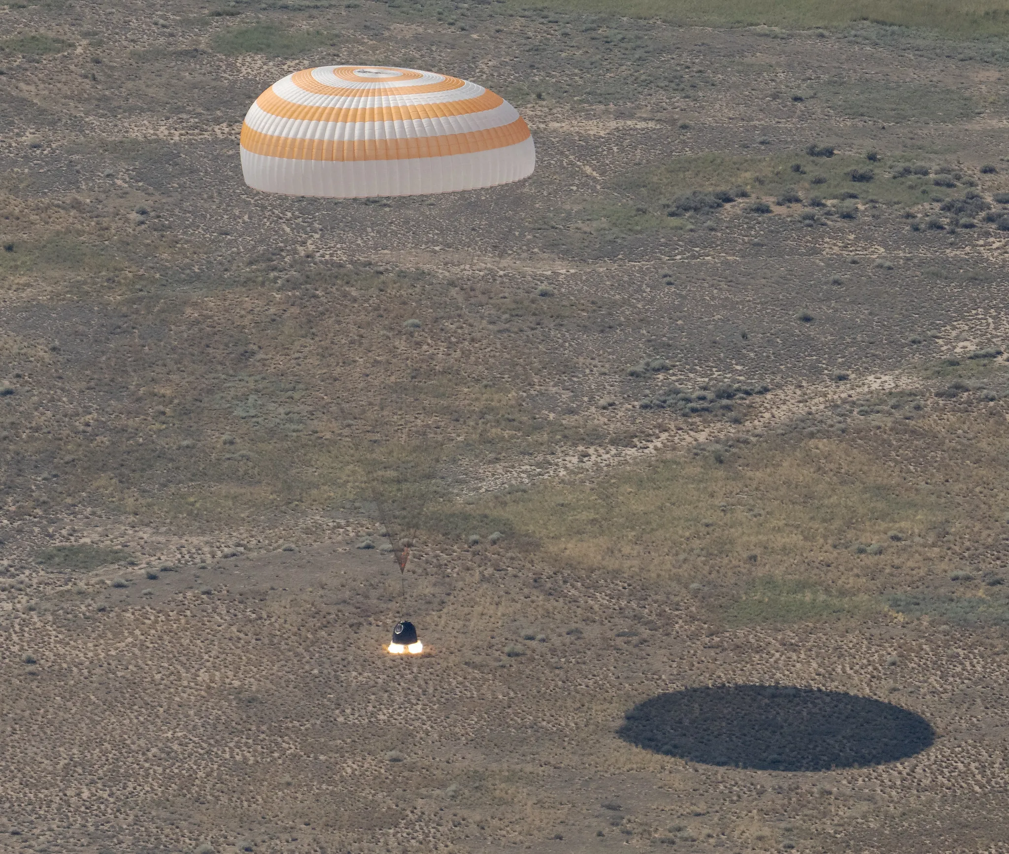 Astronaut Chris Williams and Crew Depart Orbit