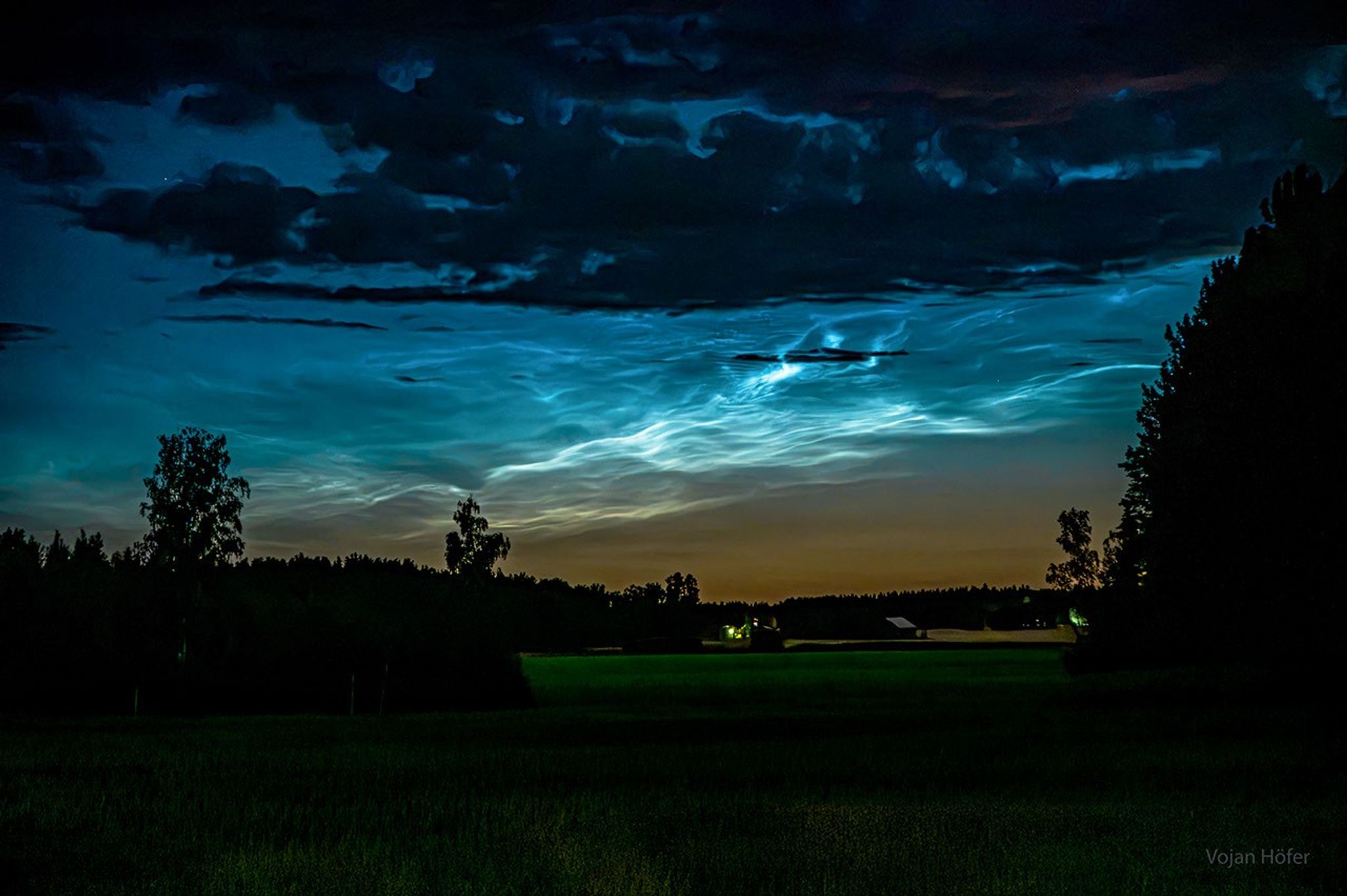 Sweden’s Mesospheric Glow: Noctilucent Clouds Observed