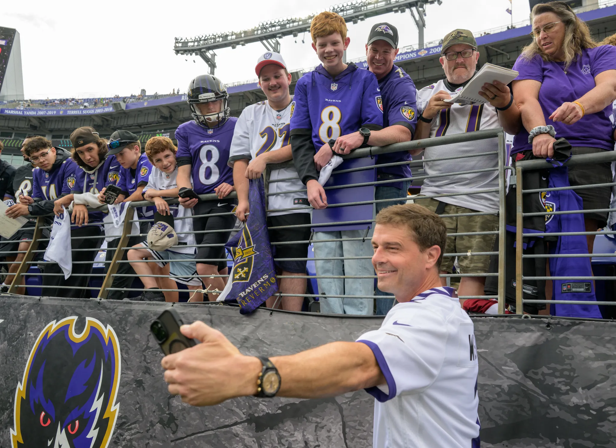 Artemis II Commander Reid Wiseman Coordinates Outreach at M&T Bank Stadium