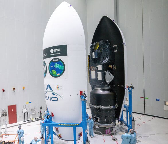 Vega-C Integration Complete: FLEX and Sentinel-3C Sealed for Launch