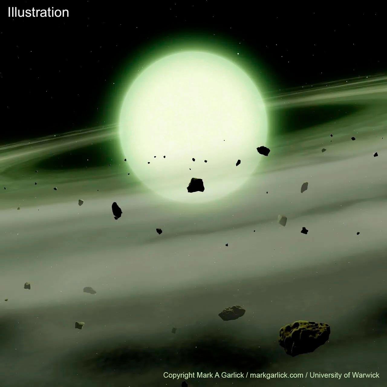 Anomalous Emission: Identification of First Green Star WD J1330+6435