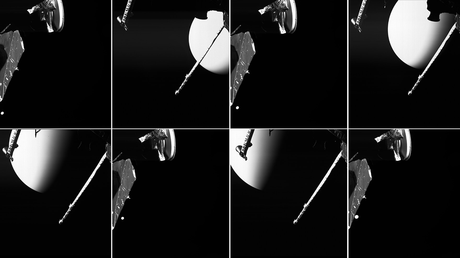 BepiColombo: MTM Selfie Array Archives Eight-Year Transit to Mercury