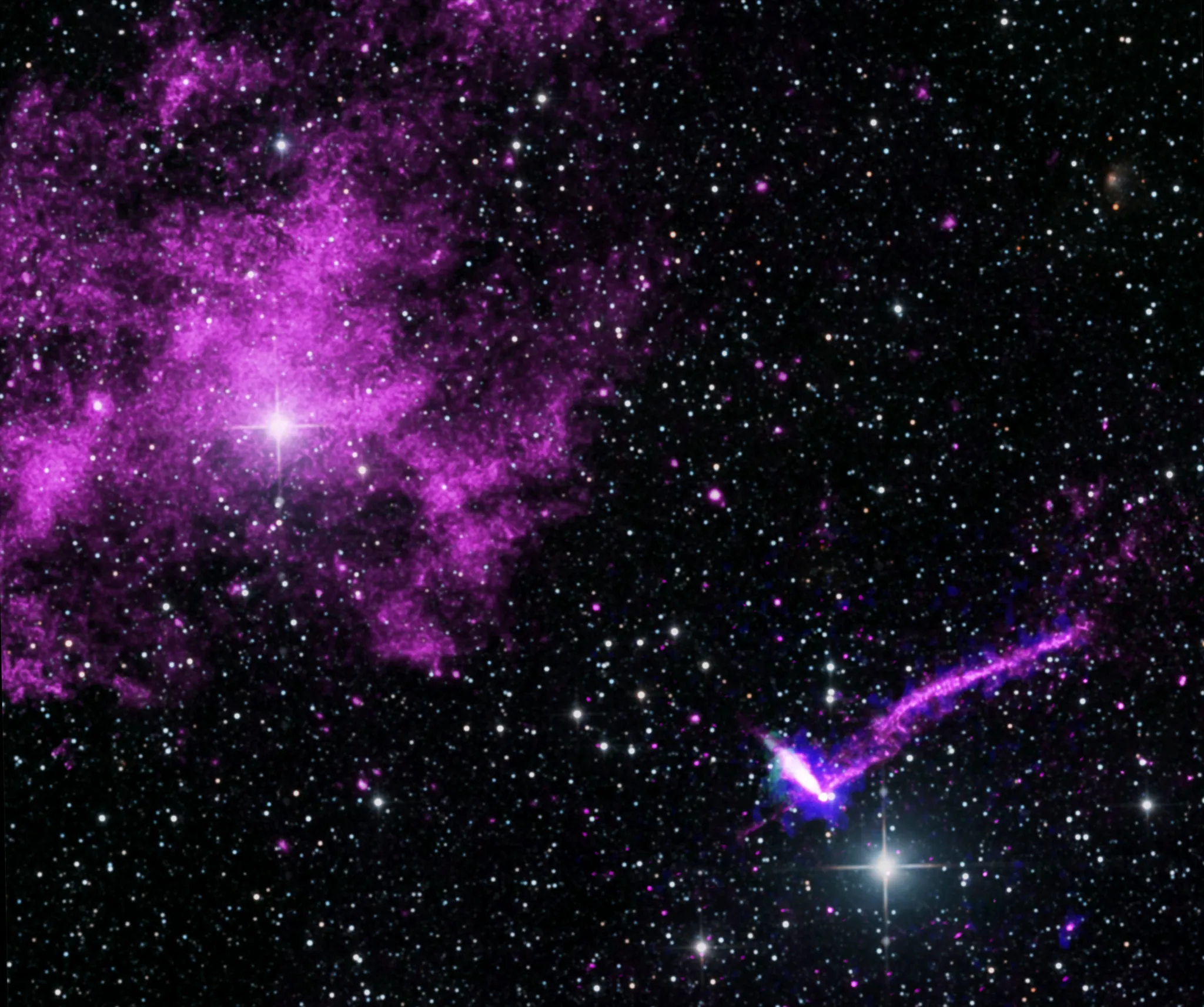 Imaging the Lighthouse Nebula: Chandra and IXPE Trace Pulsar Magnetism