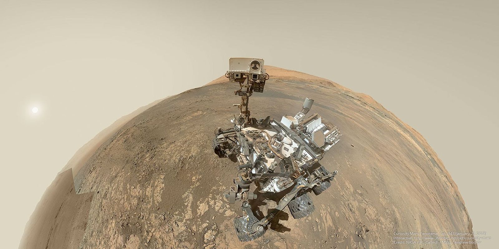 DATA FEED: CURIOSITY UPLINKS VERA RUBIN RIDGE SELF-PORTRAIT