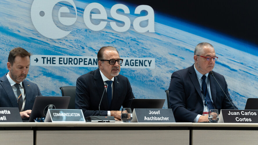 ESA Council 350: Media Session Details Released