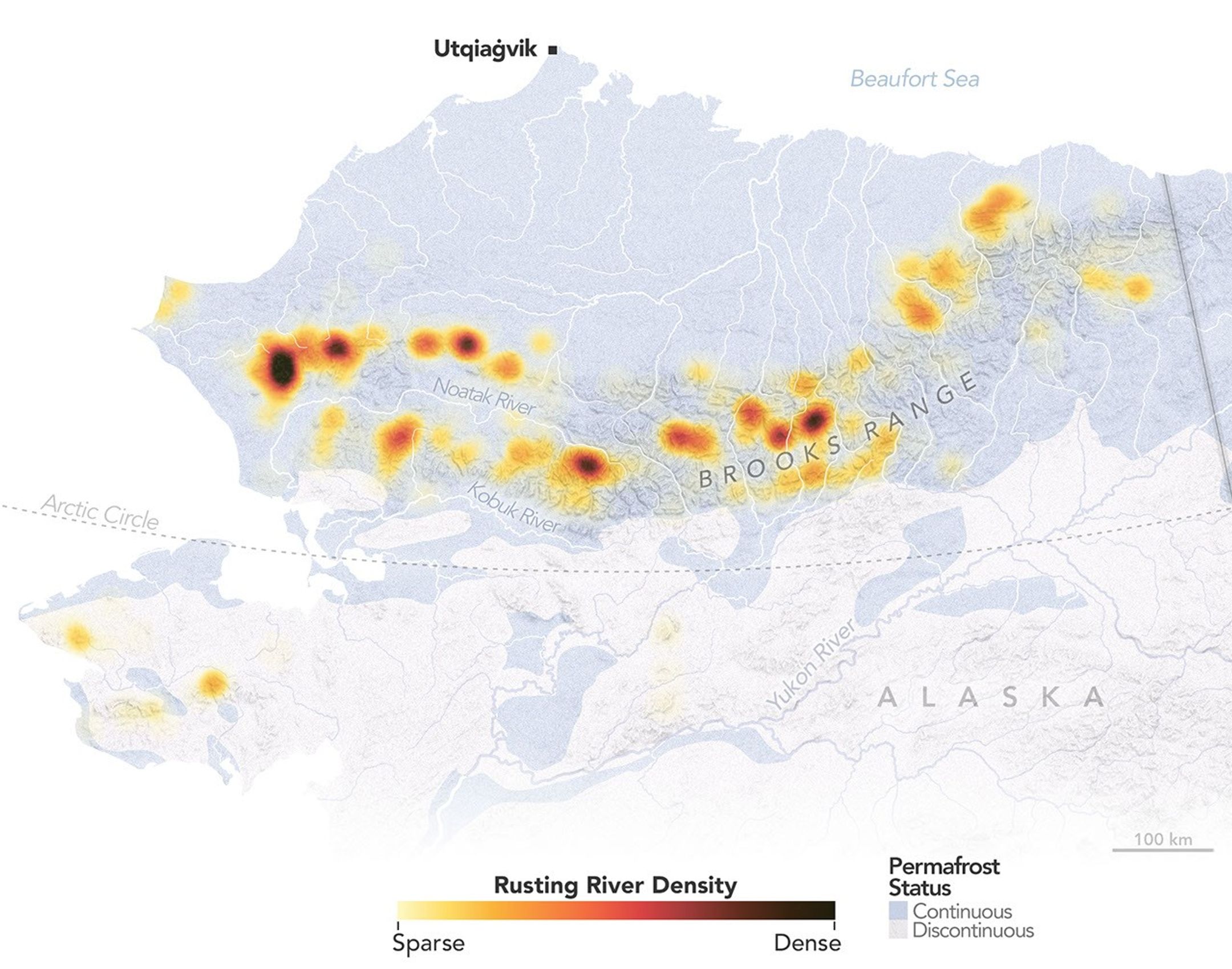 Arctic Oxidation: Permafrost Thaw Renders Rivers Toxic