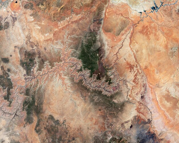 Earth from Space: Grand Canyon, US