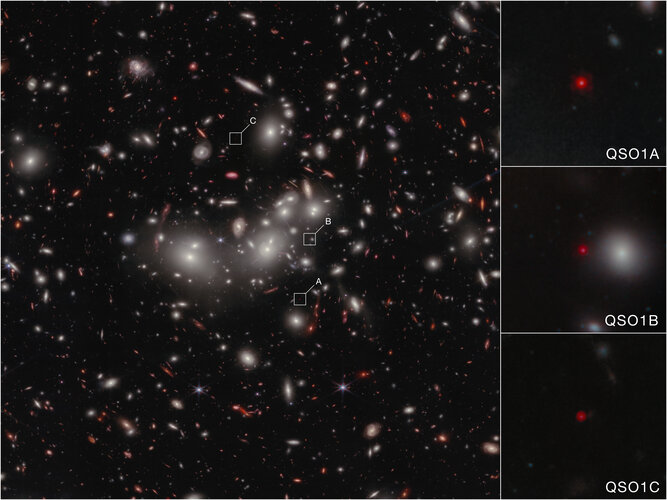 Cosmic Anomaly: Webb Identifies Black Hole Outpacing Host Galaxy