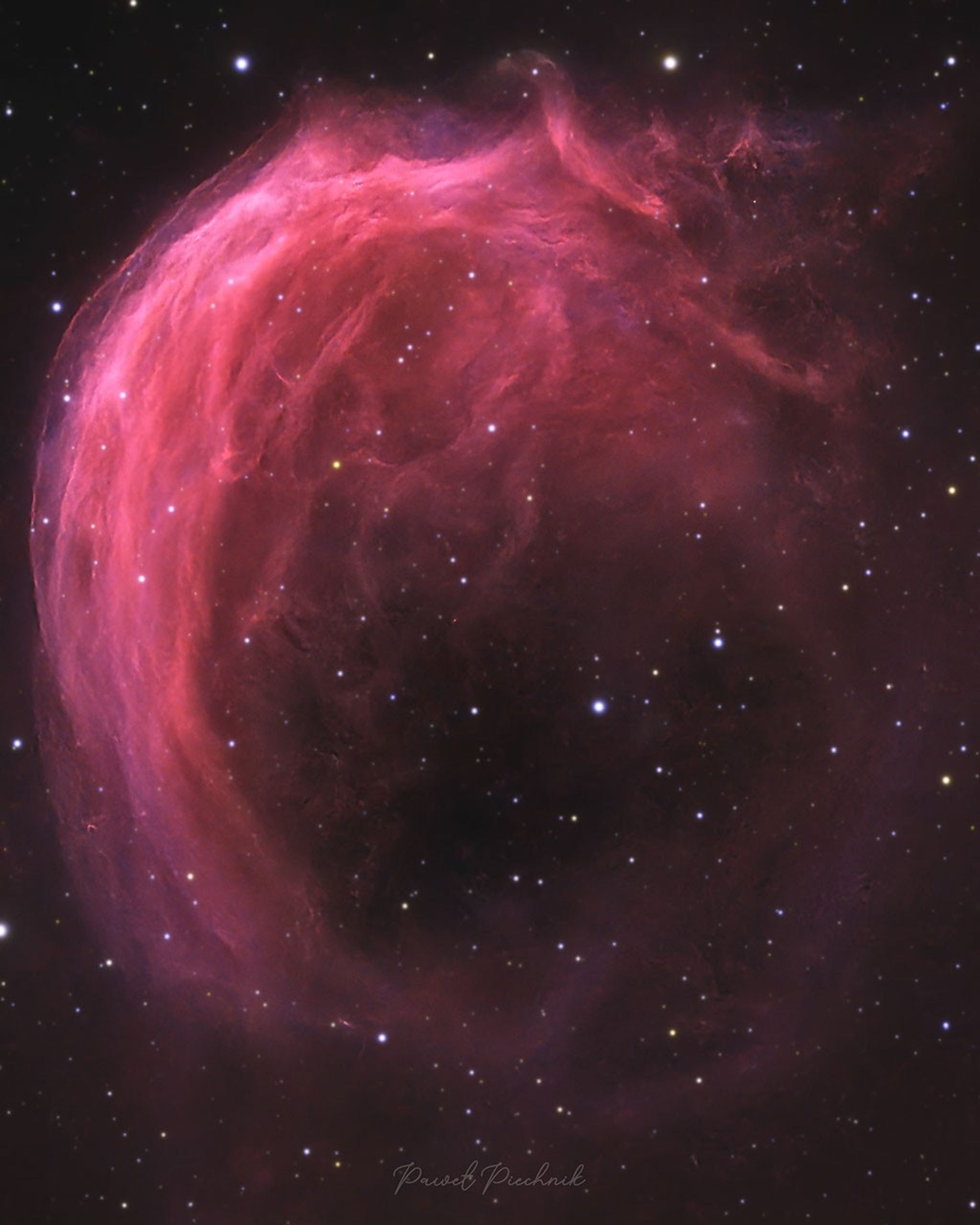 Imaging the Void: The Sh2-188 Planetary Nebula
