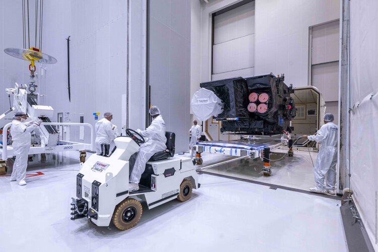 Payload Secure: MTG-I2 Arrives at Europe’s Spaceport