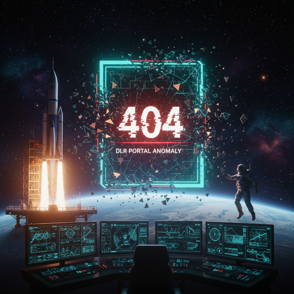 DATA FRAGMENTATION: DLR PORTAL ENCOUNTERS 404 ANOMALY