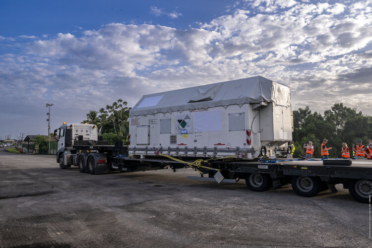 Earth Observation Payloads Arrive at Kourou for Vega-C Integration