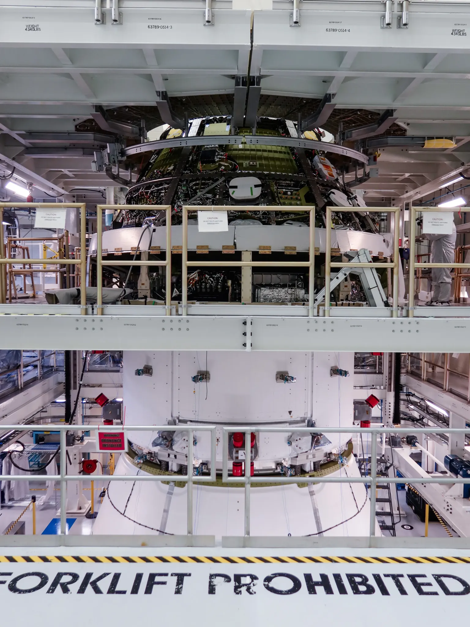 Artemis III: Orion Crew and Service Modules Integrated