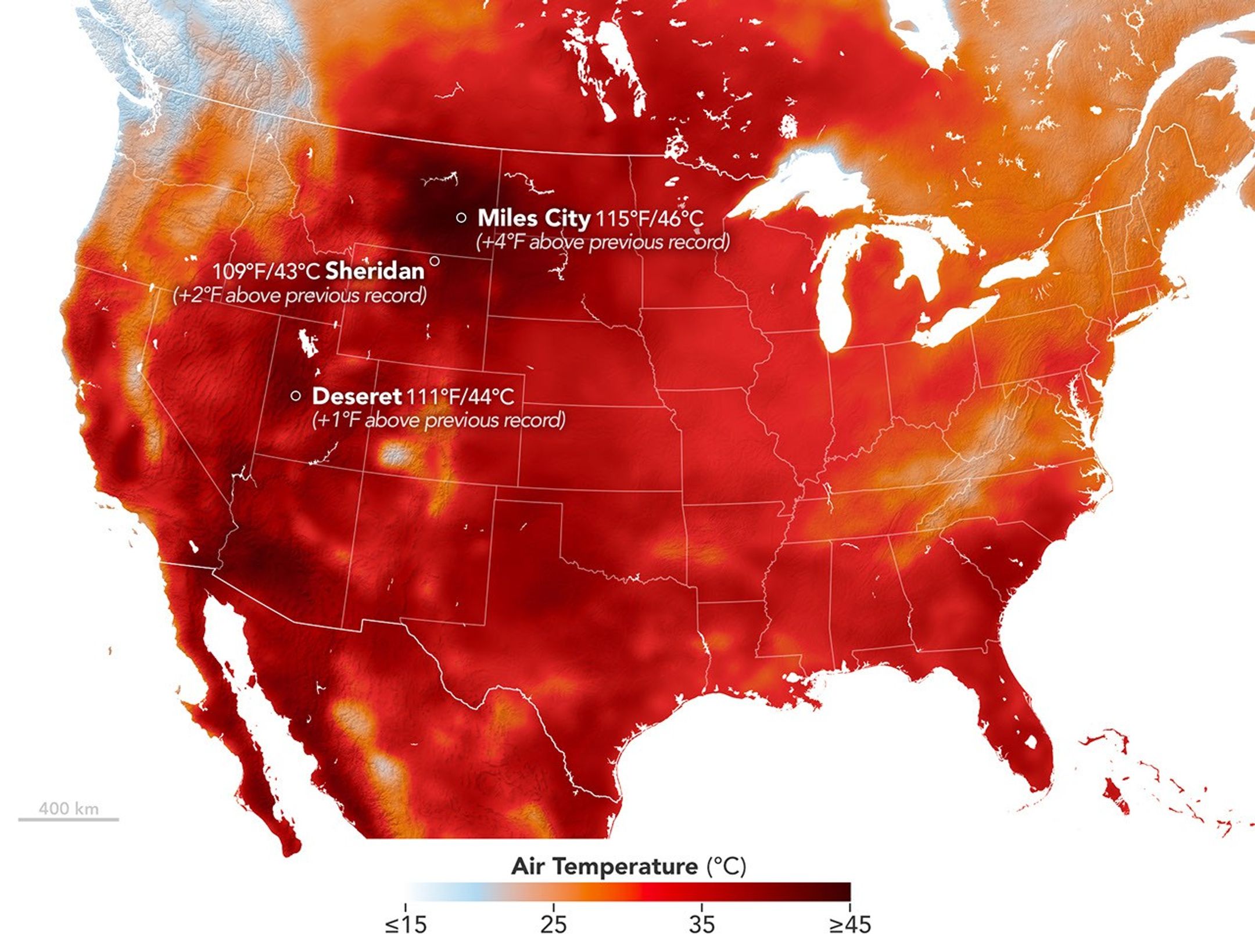 Thermal Anomaly: Heat Dome Traps Western U.S. in Record Extremes