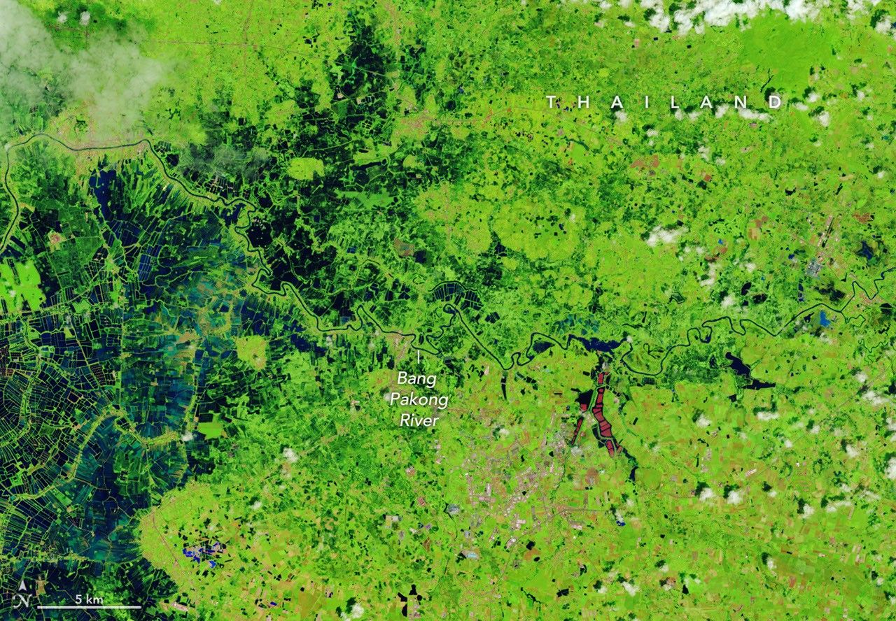 Orbital Analysis: Heavy Rains Trigger Severe Inundation Across Thailand