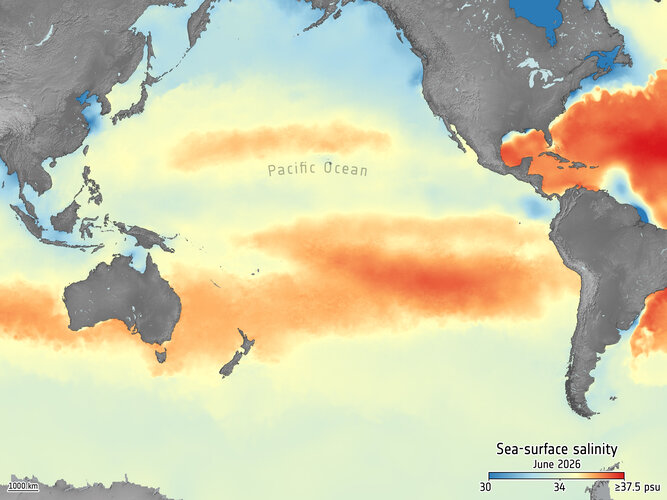 SMOS salinity could offer early indicator of El Niño