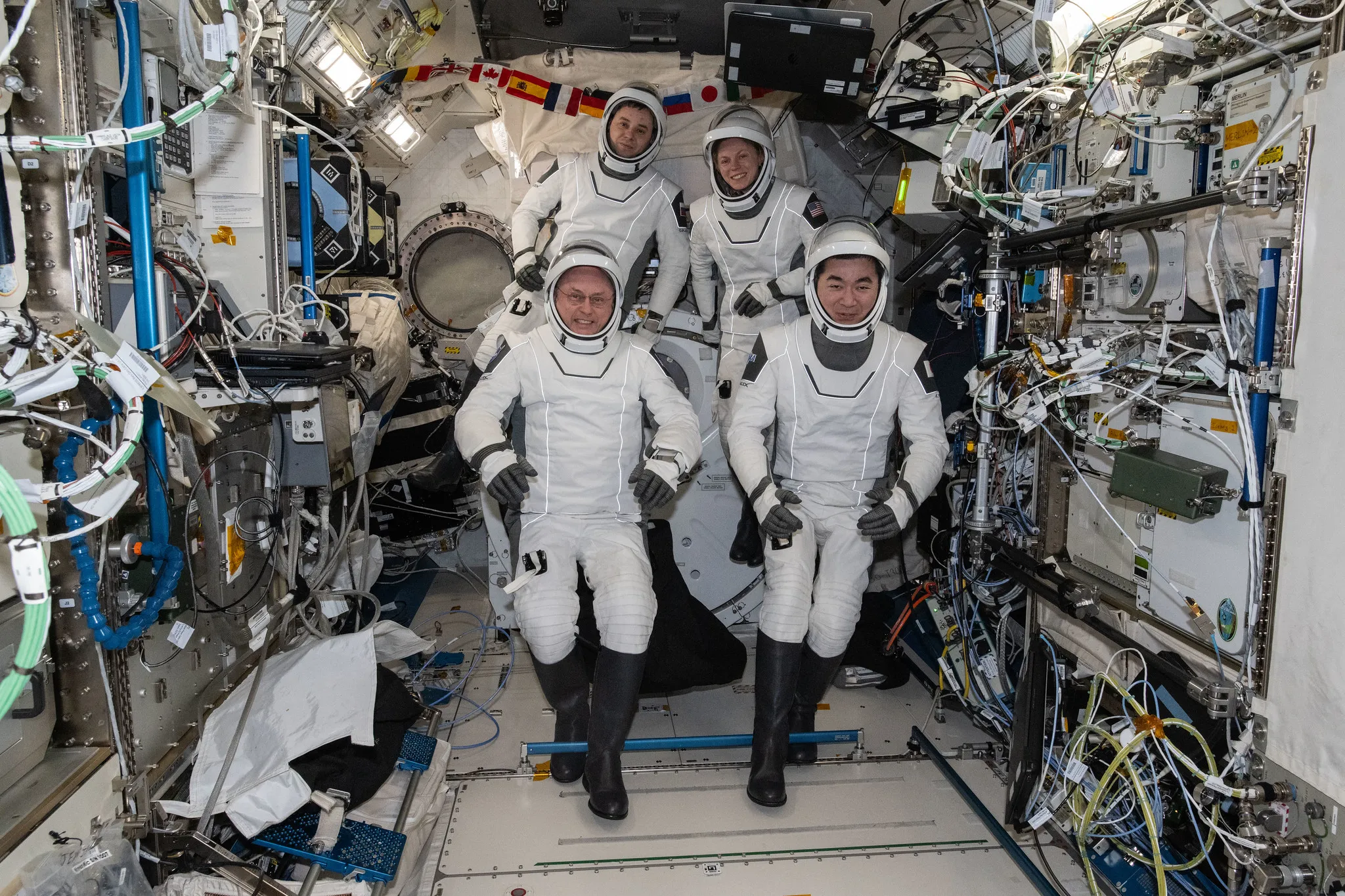 NASA Headquarters Prepares for SpaceX Crew-11 Reception